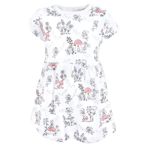 Image of Hudson Baby Girl's Cotton Dresses