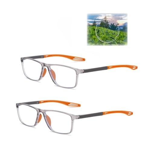 CesmiPSteh Brille Die Sich Automatisch Der Sehstärke Anpasst Intelligente Zoom Brille Automatischer Fokussierung Autofokus Brillen mit Selbsteinstellung Adaptive Blaulichtschutz Fokus Brillen (D21)