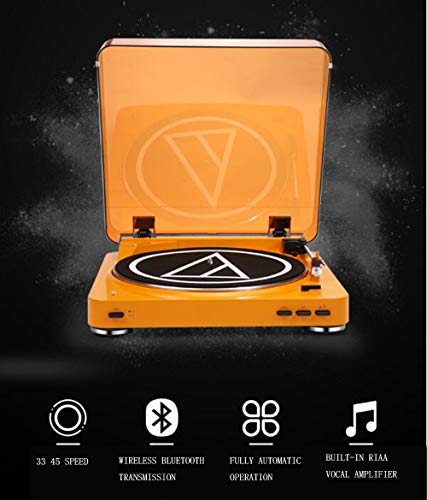 Disque Vinyle Lecteur Retro phonographes Automatique Bluetooth Turntable à Deux Voies stéréo magnétique Phono Automatique Entraînement Ceinture 33 45 réglable à Deux Vitesses - Les Beatles, Paul McCartney, John Lennon, RIngo Starr, George Harrison Disque Vinyle Lecteur Retro phonographes Automatique Bluetooth Turntable à Deux Voies stéréo magnétique Phono Automatique Entraînement Ceinture 33 45 réglable à Deux Vitesses – Image 3