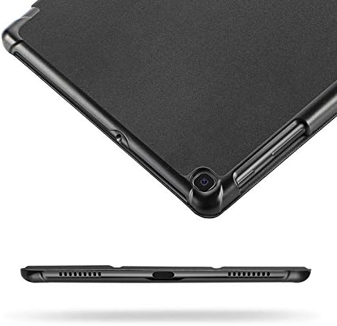 EasyAcc Case for Samsung Galaxy Tab A 10.1 (2019) T510/ T515 (Not for 2016 Model)- Ultra Thin with Stand Function Slim PU Leather Smart Case Fits Samsung Galaxy Tab A 2019 10.1 Inch - Black