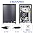 Techomey 2.1 Cu.Ft Propane Refrigerator off Grid, Camper Fridge, 12 V/110V/LPG Compact RV Refrigerator for Semi Truck, Garage, Black
