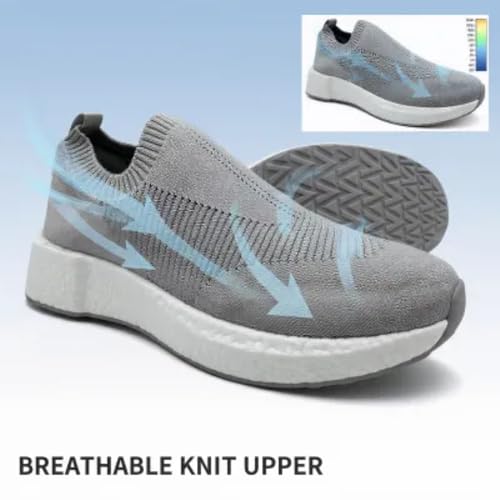 Vanto Wool Men's Knit Slip-On Sneakers with ETPU Cushioning3