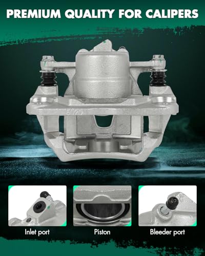 Image of SCITOO 19B1975 Front Right Disc Brake Caliper Assembly w /Bracket For Lexus For ES300 1997-2001,For Toyota For Avalon 1998-2004,For Toyota For Camry 1997-2001,For Toyota For Solara 1999-2003