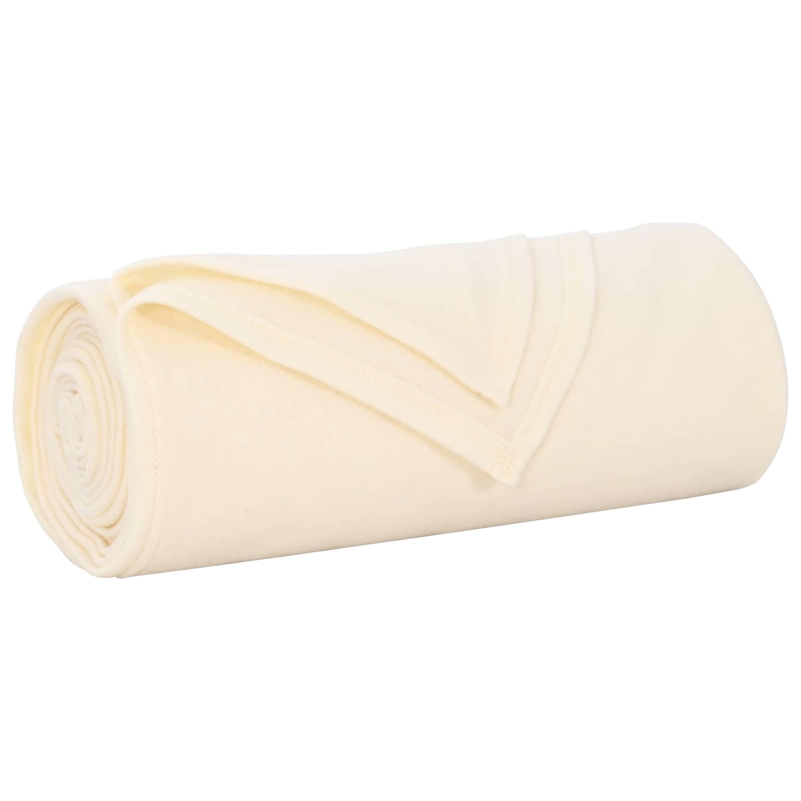 Générique Coperte in pile, 6 pezzi, crema, 350 x 270 cm | Morbido e leggero, facile manutenzione, uso tutto l'anno, versatile per soggiorno o camera da letto