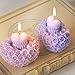 Rose Flower Heart Peony Resin Casting - Resin Casting Silicone Molds for Home Decor & Candle Making Wave Spiral Mold
