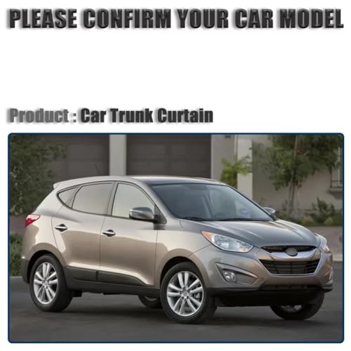Coche cubierta retráctil para maletero con sistema enrollable para Hyundai ix35 3