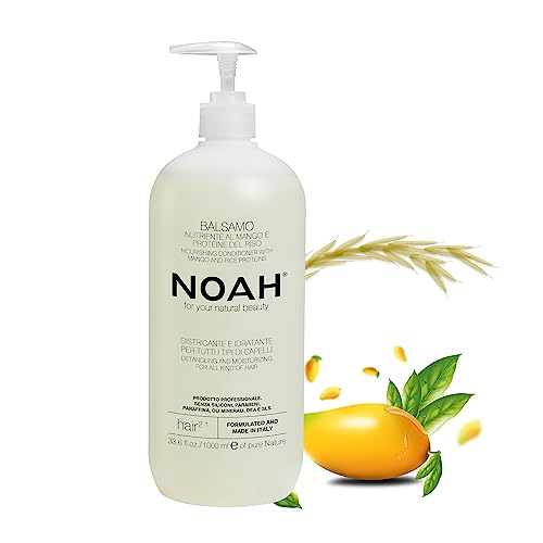 NOAH Hair 2.1 Nourishing Conditioner with Mango & Rice Proteins, Hydrating - Image 3