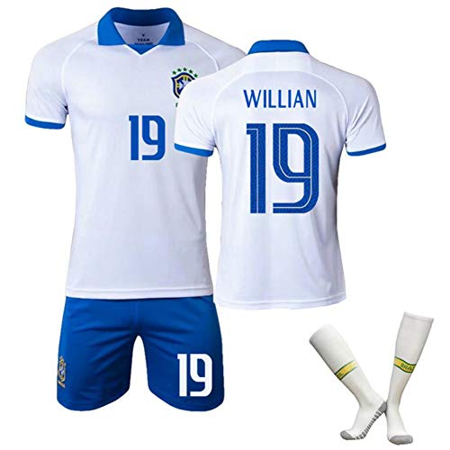 FEENGG New Jersey número # 8 Willian Personalizada, Sudadera-2020/2021, de Jersey Pone en Cortocircuito Traje de Deporte para el Adulto/Kits de Niños,22