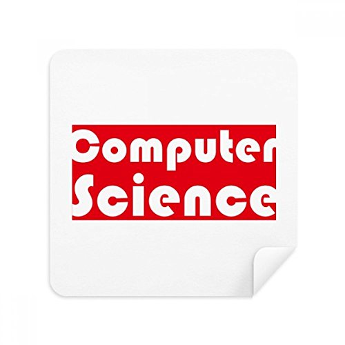Chiffon écran de téléphone daim rouge Course and Major Computer Science anti-trace de doigt et gras