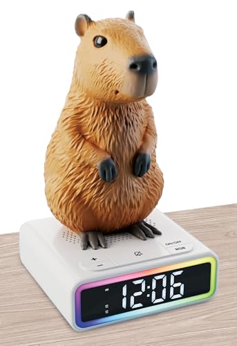 Ya en mundofriki.es: Lisciani - Rainy Days Capybara - Reloj Despertador Digital LED RGB - Luz de Ambiente Multicolor - Tonos Divertidos - Actividad sin Pantalla para Adolescentes a Partir de 12 años