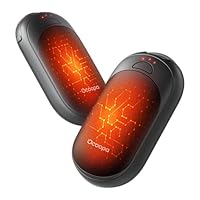 OCOOPA UT3 Lite Magnetic Hand Warmers Rechargeable 2 pack, Electric Handwarmers Ultra Thin Light Portable for Pocket Gloves,3 Levels Heat, Up to 8 hrs, UL Certified,Idea Tech Gifts for Men, Women