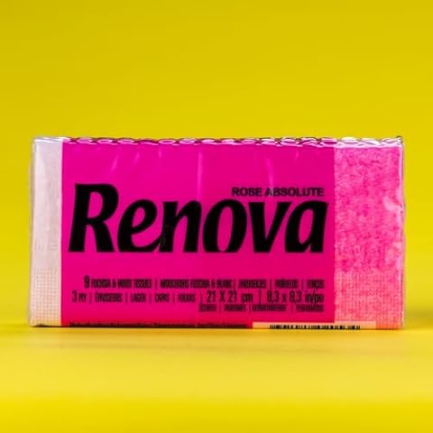Mouchoirs Renova Red Label parfumés à la rose Cover