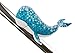 NICI- Magnete MagNICI Serie Balena 12cm, Colore Blu/Turchese, 12 cm, 47431