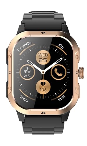Reloj Inteligente Mujer con GPS, 2.06'' HD Smartwatch con Llamadas Bluetooth, IP68 Fitness Tracker con 110+ Modos Deportivos, Monitor de Sueño/Podómetro/Pulsómetro/SpO2 Smart Watch para Android iOS