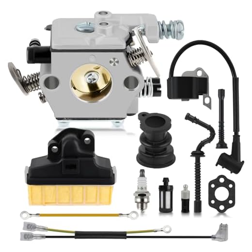 Carbhub Carburetor for Stihl 021 023 025 MS210 MS230 MS250 Chainsaw Carb with 1123 160 1650 Air Filter Ignition Coil Fuel Line Tune Up Kit Replace Walbro WT286
