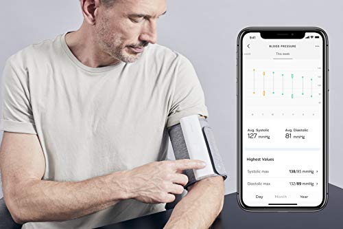 Withings BPM Connect – inteligentní WLAN přístroj na měření krevního tlaku, balení 1 ks