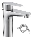 einlochbatterie kwc gastro 【Hell】 Chrom-Finish widersteht Fingerabdrücken und Wasserflecken für ein sauberer aussehendes Bad. Es ist hochreflektierend für einen spiegelähnlichen Look, der zu jedem Einrichtungsstil passt.