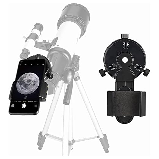 SOLOMARK Handy-Adapter - Fotografie-Adapterhalterung, funktioniert mit Ferngläsern, Monokularen, Spektiven, Teleskopen, für iPhone, Samsung, HTC, LG und mehr