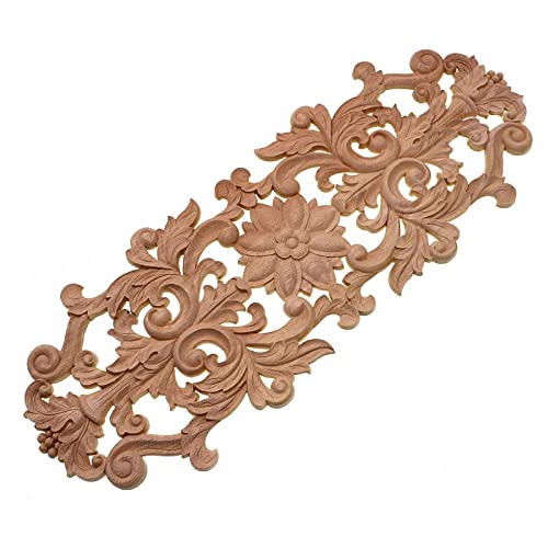 Calcomanía de esquina marco de decoración Youther apliques de muebles vintage madera 2