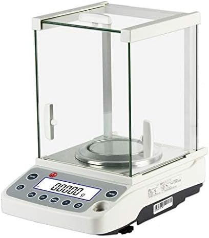 Hanchen Electronic Analytical Balance, 0.1mg 220g Precise Digital Scale for Lab Pharmacy Chemical Plant Jewelry Store 220g/0.0001g