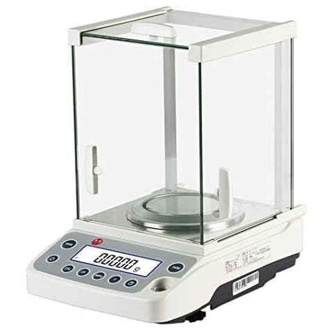 Hanchen Analytical Balance, 0.1mg 220g Digital Scale Cover