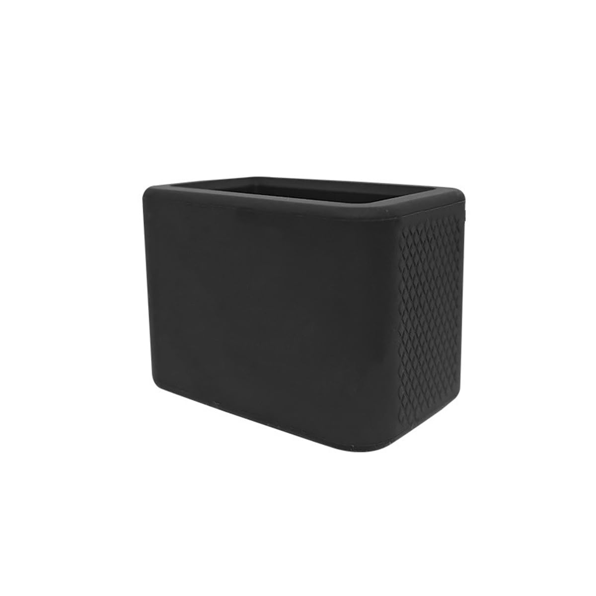 Car Seat Belt Buckle Holder, Booster Seatbelt Retainer Silicone Seat Belt Card Bracket Holder-Makes Receptacle Stand Upright for Easily Buckling, Suitable for Securing Seat Belt Slots (Black)