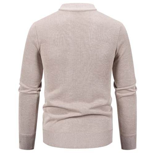 Men Cardigan Sweater Classic V-Neck Business Casual Knitwear Korean Trend Street Outfit3