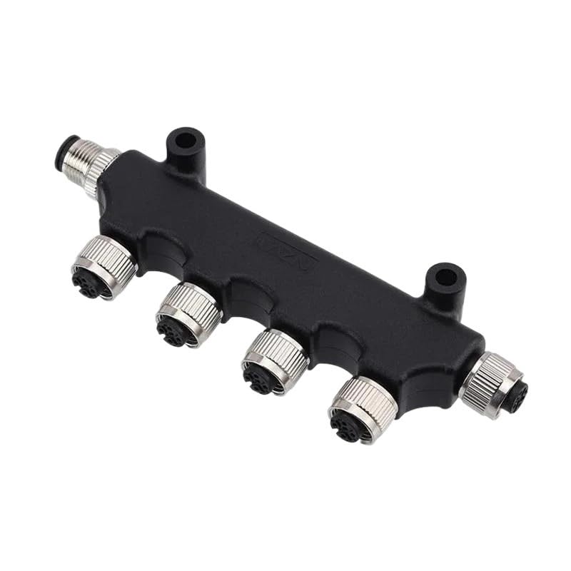 6 Way T Connector 5 Female and 1 Male Combined T Backbone Water Proof Aviation T Plug connectors(T)