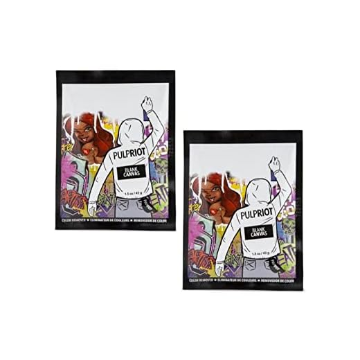 Pulp Riot Blank Canvas Color Remover Packet x2