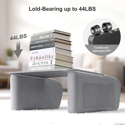 OPTIXCELL Wooden Lap Desk with Arm Rests