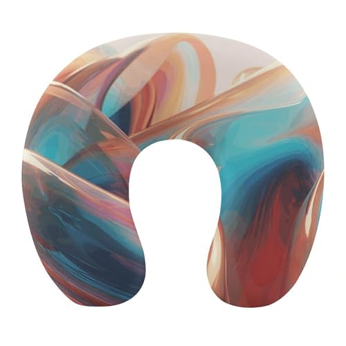 Almohada de viaje espuma viscoelástica 30 cm U