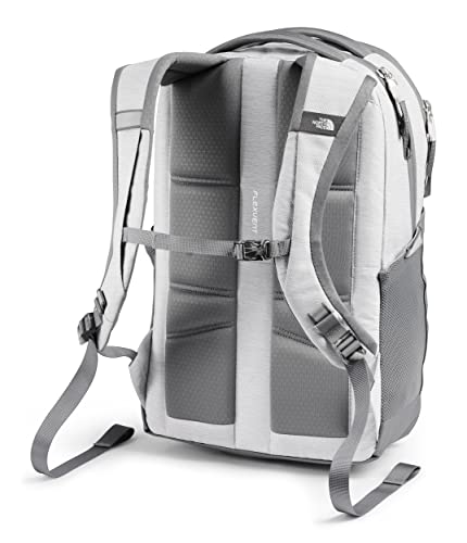 Image of The North Face Women's Jester Commuter Laptop Backpack, TNF White Metallic Melange /Mid Grey, One Size