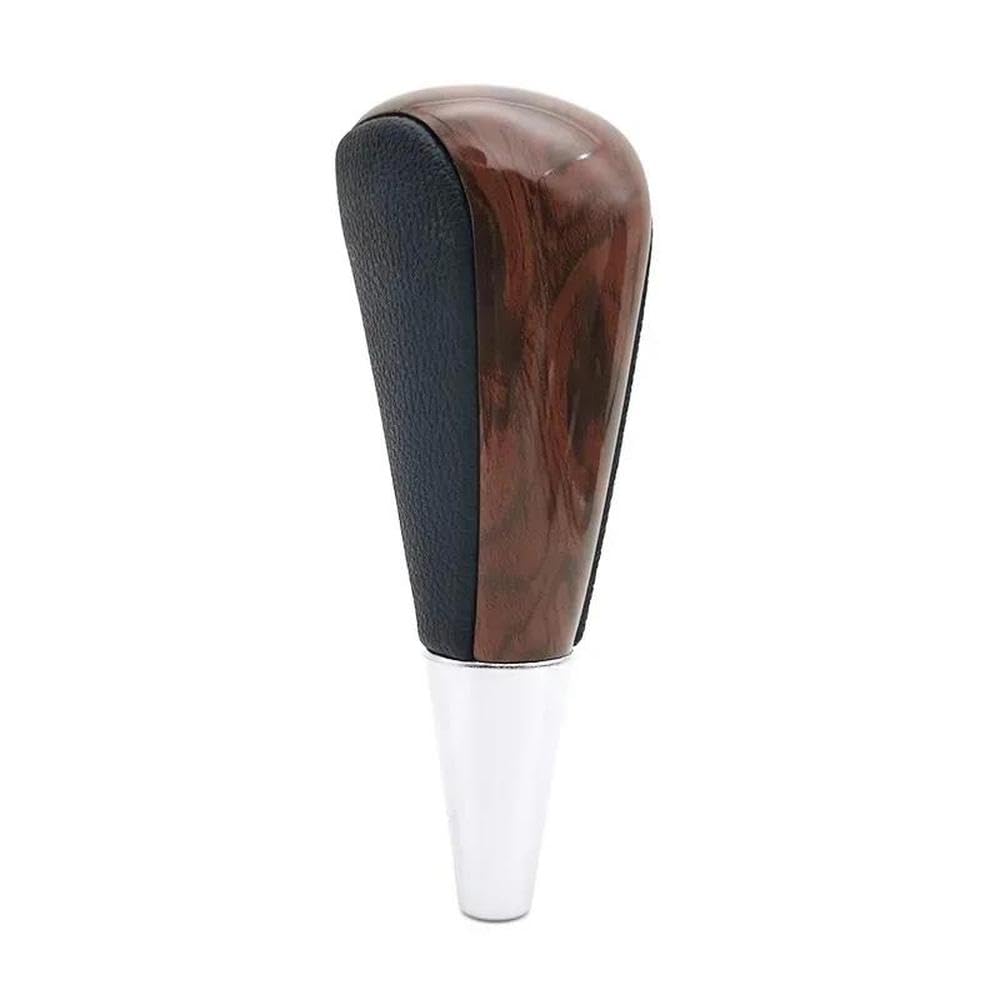 Sxqpocar Brown Leather Automatic Gear Shift Knob For Toyota Rav4 2009-2019 Gear Shift Ball Shift Lever Head(Brown)