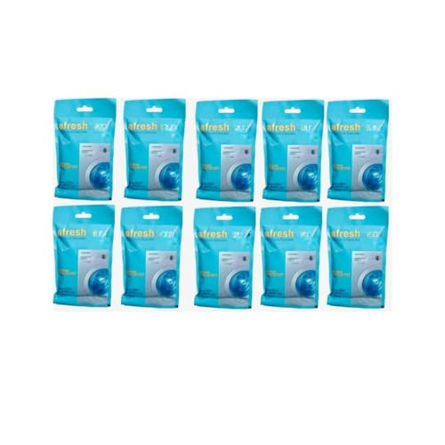 Image of Washing Machine Drum Cleaning Powder Compatible For Samsung Washing Machine Front Load and Top Load, Washing Machine Cleaning Powder -100 gm (Pack Of 10)