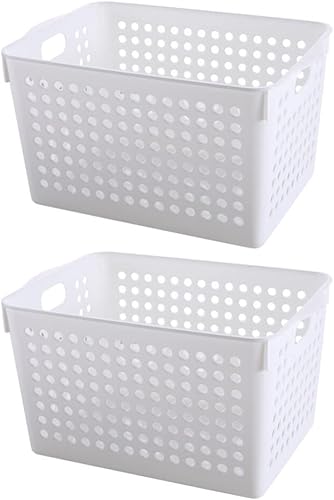 Operitacx Juego de 2 cajas de almacenamiento de archivos de aperitivos, mini cubos organizadores, cesta de ratán para sala de estar y armario