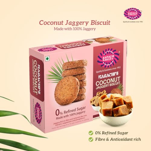 Image of Karachi Coconut Jaggery Biscuits 400gm