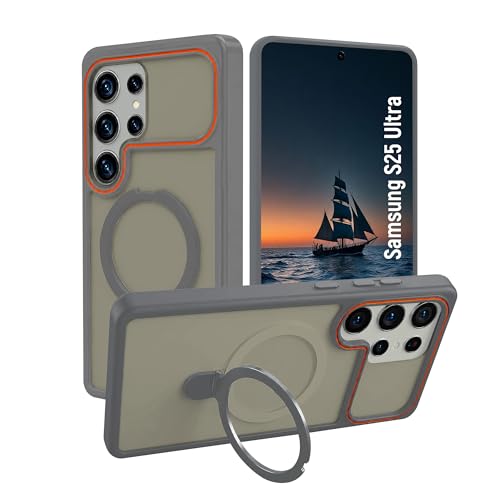 Image of AIBEX Back Cover Case for Apple iPhone 17 Air MagSafe Compatible | Slim Case with Wireless Charging Support | Anti-Scratch, Shockproof, Anti-Fingerprint & Lightweight Military Protective Cover - Grey