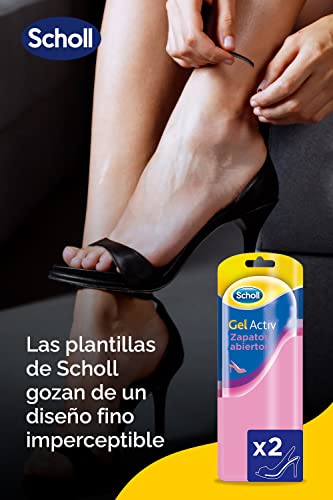 Plantillas Scholl Gel Activ para Mujer, Abiertas, 1 Par miniatura 3