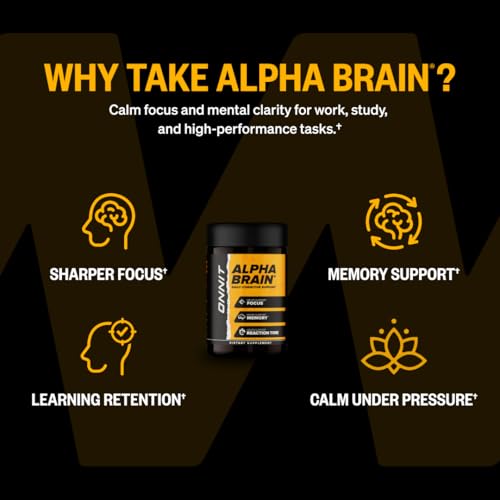 ONNIT Alpha Brain Nootropic Supplement
