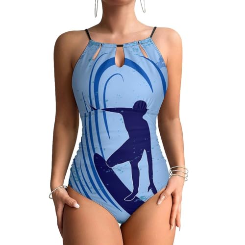 Monokini de plage premium avec maintien renforcé et finitions soignées