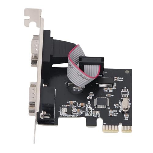 YUEHISY PCI Serial Parallel Combo Card, 232 Ports PCI Combo Adapter Card with UART Standard 256 Byte FIFO Hardware Control for 232 Connections