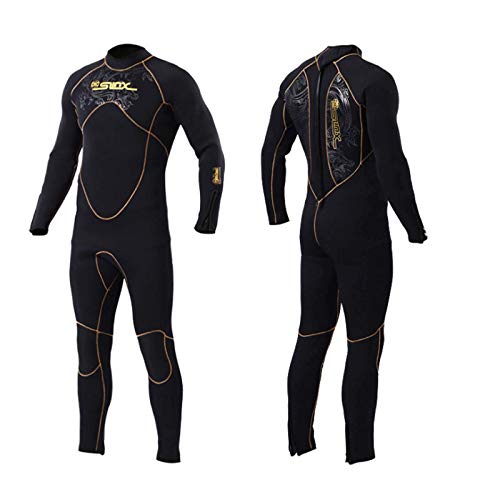 5mm Muta Sub Uomo Donna, Ultra Stretch Neoprene Invernale Wetsuits Termica Muta Subacquea Manica Lunga Immersione per Acque Libere Men-XL