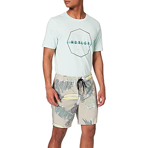 Hurley Paradise Volley 17 "Bermuda, men, Men, AJ2739, Beige (Khaki), M/43 Cover