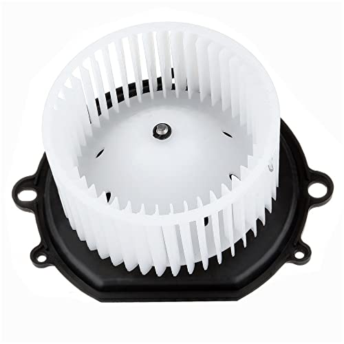 Motor de ventilador de calefacción HVAC con ventilador (plástico ABS, blanco, negro)