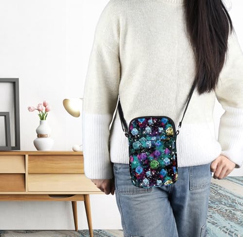 G2TUP Dungeons D20 Dice Crossbody Bag Game Master Gifts D20 RPG Game Shoulder Bag Legends of Fantasy Merch 5