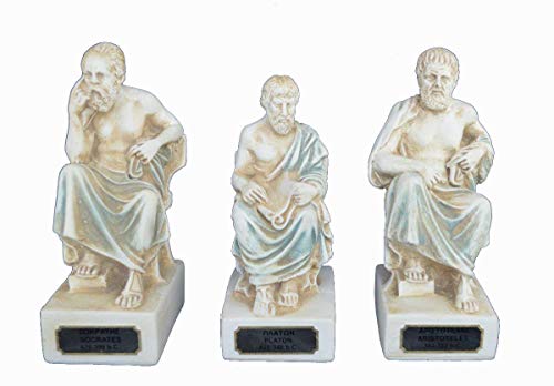 Socrates Aristoteles Plato Skulpturen-Set Artefakte Cover