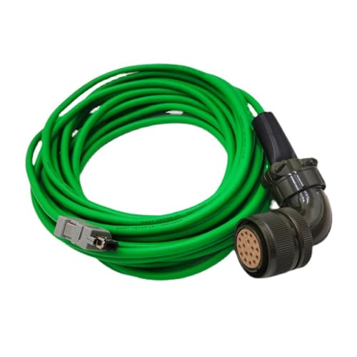 JDOUNFMO Servo Motor Encoder Cable WSC-P06P03-CDP05-C WSC-P06P03-CDP03-C High-Power(Color:10M)