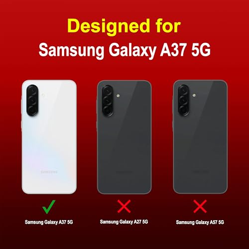 Image of Zapcase Back Case Cover for Samsung Galaxy A37 5G | Compatible for Samsung Galaxy A37 5G Back Cover | Liquid Silicon Magic Case with Camera Protection | Red