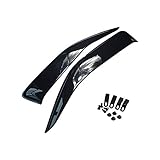 TRISTAR'S [日産 キャラバン NV350 E26系] ワイドタイプ スモークドアバイザー Ver.2 2P セット 互換品 TNQYD-098