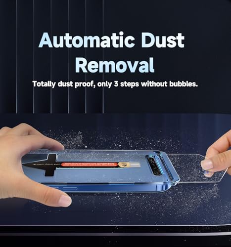 Image of MAGIC JOHN 2 Pack for Samsung Galaxy S24 Plus /S25 Plus Tempered Glass Screen Protector, Bubble Free, HD Clear, Shock-Resistant